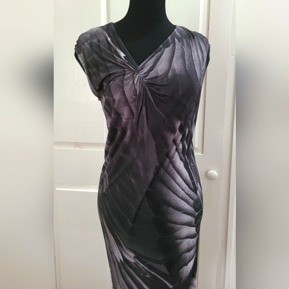 RELIGION feather print mini dress - Picture 3 of 5